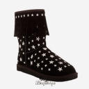 Jimmy Choo Black Sora Starlit Boots BSJC395185
