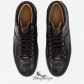 Jimmy Choo Black Crocodile Embossed Leather Sneakers BSJC6872624