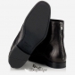 Jimmy Choo Black Shiny Leather and Shearling Boots BSJC6824429