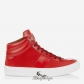 Jimmy Choo Olympic Red Suede and Patent High Top Trainers BSJC3473629