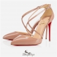 Cross Blake 100mm Nude Patent Leather BSCL104236