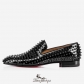 Dandelion Spikes Flat  Black Patent Leather BS35632