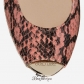 Jimmy Choo Ballet Pink Shiny Snake Print Leather Cork Wedges 70mm BSJC7748828