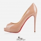 New Very Prive 120mm Nude Patent Leather BSCL665414
