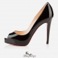Very Prive 120mm Black Patent Leather BSCL877566