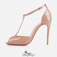 Senora 100mm Nude Patent Leather BSCL816555