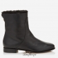 Jimmy Choo Black Nappa Leather and Shearling Lined Ankle Boots BSJC5874227