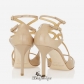 Jimmy Choo Nude Patent Leather Strappy Sandals 100mm BSJC7416614