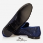 Jimmy Choo Uniform Blue Mini Hotfixed Crystal Slippers BSJC9098528