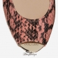 Jimmy Choo Ballet Pink Shiny Snake Print Leather Cork Wedges 70mm BSJC7189628