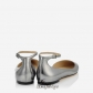 Jimmy Choo Steel Mirror Leather Pointy Toe Flats BSJC7412628