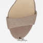Jimmy Choo Nude Glitter Printed Leather Wedge Sandals 70mm BSJC7335228