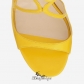 Jimmy Choo Pop Yellow Kid Leather Sandals 120mm BSJC7418418