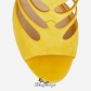Jimmy Choo Pop Yellow Suede Sandals 100mm BSJC7418474