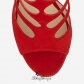Jimmy Choo Red Suede Sandals 100mm BSJC7468178