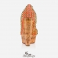 Une Plume Spike 140mm Flamingo Gold Suede BSCL700615