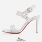 Sova Heel 100mm White Leather BSCL187631