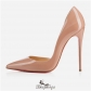 Iriza 120mm Nude Patent Leather BSCL184265