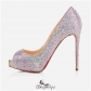 New Very Riche Strass 120mm Aurore Boreale Suede BSCL334441
