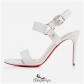 Sova Heel 100mm White Leather BSCL809991