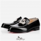 Laperouza Flat  Black Leather BSCL822562