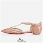 Mrs. Early Flat  Nude Patent Leather BSCL482641