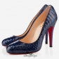 Ron Ron 100mm Pumps Navy BSCL8371145
