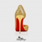 Galupump 100mm Gold Leather BSCL7369275