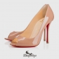 Yootish 100mm Nude Patent Leather BSCL9018451