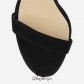 Jimmy Choo Black Suede Sandals with a Black Suede Tassel 100mm BSJC7765418
