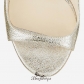 Jimmy Choo Champagne Glitter Strappy Sandals 100mm BSJC8088666